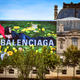 A picture taken on September 1, 2020, shows Cardi B, the new face of Balenciaga fashion brand, on a billboard on a wall of the Louvre Museum in Paris. (Photo by STEPHANE DE SAKUTIN / AFP) (Photo by STEPHANE DE SAKUTIN/AFP via Getty Images)